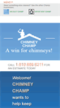 Mobile Screenshot of chimneychamp.com
